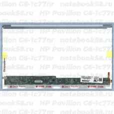 Матрица для ноутбука HP Pavilion G6-1c77nr (1366x768 HD) TN, 40pin, Глянцевая