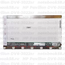 Матрица для ноутбука HP Pavilion DV6-3022sr (1366x768 HD) TN, 40pin, Глянцевая