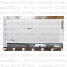 Матрица для ноутбука HP Pavilion DV6-3328sr (1366x768 HD) TN, 40pin, Глянцевая