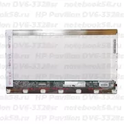 Матрица для ноутбука HP Pavilion DV6-3328sr (1366x768 HD) TN, 40pin, Глянцевая