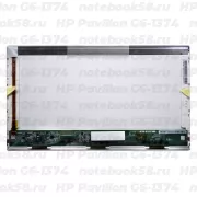 Матрица для ноутбука HP Pavilion G6-1374 (1366x768 HD) TN, 40pin, Глянцевая