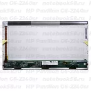 Матрица для ноутбука HP Pavilion G6-2240sr (1366x768 HD) TN, 40pin, Глянцевая