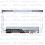 Матрица для ноутбука HP Pavilion G6-1378sr (1366x768 HD) TN, 40pin, Глянцевая