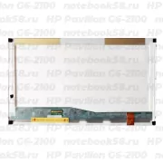Матрица для ноутбука HP Pavilion G6-2100 (1366x768 HD) TN, 40pin, Глянцевая