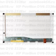 Матрица для ноутбука HP Pavilion DV6-3328sr (1366x768 HD) TN, 40pin, Глянцевая