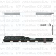 Матрица для ноутбука HP Pavilion G6-2028 (1366x768 HD) TN, 40pin, Глянцевая