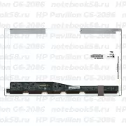 Матрица для ноутбука HP Pavilion G6-2086 (1366x768 HD) TN, 40pin, Глянцевая