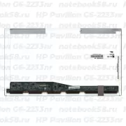 Матрица для ноутбука HP Pavilion G6-2233nr (1366x768 HD) TN, 40pin, Глянцевая