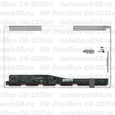 Матрица для ноутбука HP Pavilion G6-2331er (1366x768 HD) TN, 40pin, Глянцевая