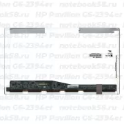 Матрица для ноутбука HP Pavilion G6-2394er (1366x768 HD) TN, 40pin, Глянцевая