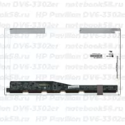 Матрица для ноутбука HP Pavilion DV6-3302er (1366x768 HD) TN, 40pin, Глянцевая