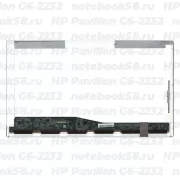 Матрица для ноутбука HP Pavilion G6-2232 (1366x768 HD) TN, 40pin, Глянцевая