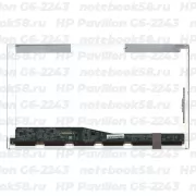 Матрица для ноутбука HP Pavilion G6-2243 (1366x768 HD) TN, 40pin, Глянцевая