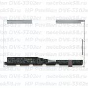 Матрица для ноутбука HP Pavilion DV6-3302er (1366x768 HD) TN, 40pin, Глянцевая