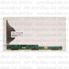 Матрица для ноутбука HP Pavilion G6-2052sr (1366x768 HD) TN, 40pin, Матовая