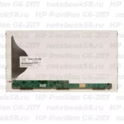 Матрица для ноутбука HP Pavilion G6-2117 (1366x768 HD) TN, 40pin, Матовая