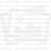 Матрица для ноутбука HP Pavilion G6-1378sr (1366x768 HD) TN, 40pin, Матовая