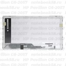 Матрица для ноутбука HP Pavilion G6-2057 (1366x768 HD) TN, 40pin, Глянцевая