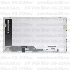 Матрица для ноутбука HP Pavilion G6-2136er (1366x768 HD) TN, 40pin, Глянцевая