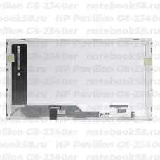 Матрица для ноутбука HP Pavilion G6-2340er (1366x768 HD) TN, 40pin, Глянцевая