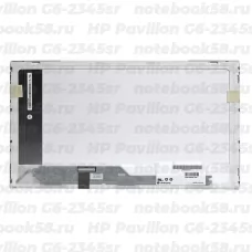 Матрица для ноутбука HP Pavilion G6-2345sr (1366x768 HD) TN, 40pin, Глянцевая