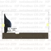 Матрица для ноутбука HP Pavilion G6-2117 (1366x768 HD) TN, 40pin, Глянцевая