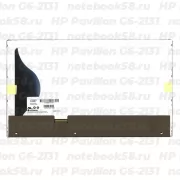 Матрица для ноутбука HP Pavilion G6-2131 (1366x768 HD) TN, 40pin, Глянцевая