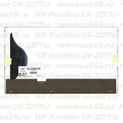 Матрица для ноутбука HP Pavilion G6-2277sr (1366x768 HD) TN, 40pin, Глянцевая