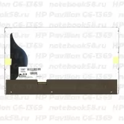 Матрица для ноутбука HP Pavilion G6-1369 (1366x768 HD) TN, 40pin, Глянцевая