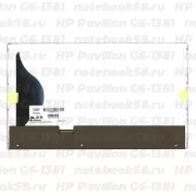 Матрица для ноутбука HP Pavilion G6-1381 (1366x768 HD) TN, 40pin, Глянцевая