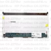Матрица для ноутбука HP Pavilion G6-2278sr (1366x768 HD) TN, 40pin, Матовая