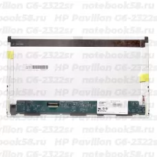 Матрица для ноутбука HP Pavilion G6-2322sr (1366x768 HD) TN, 40pin, Матовая