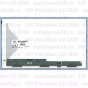 Матрица для ноутбука HP Pavilion G6-1381 (1366x768 HD) TN, 40pin, Матовая