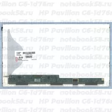 Матрица для ноутбука HP Pavilion G6-1d76nr (1366x768 HD) TN, 40pin, Матовая
