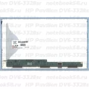 Матрица для ноутбука HP Pavilion DV6-3328sr (1366x768 HD) TN, 40pin, Матовая