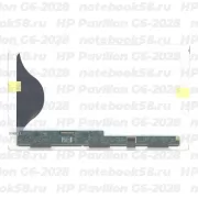 Матрица для ноутбука HP Pavilion G6-2028 (1366x768 HD) TN, 40pin, Матовая