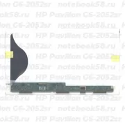 Матрица для ноутбука HP Pavilion G6-2052sr (1366x768 HD) TN, 40pin, Матовая