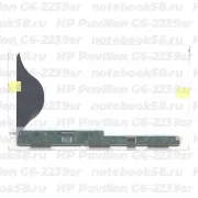 Матрица для ноутбука HP Pavilion G6-2239sr (1366x768 HD) TN, 40pin, Матовая