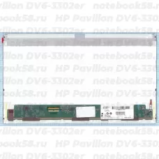 Матрица для ноутбука HP Pavilion DV6-3302er (1366x768 HD) TN, 40pin, Матовая