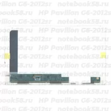 Матрица для ноутбука HP Pavilion G6-2012sr (1366x768 HD) TN, 40pin, Матовая
