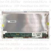 Матрица для ноутбука HP Pavilion G6-2031nr (1366x768 HD) TN, 40pin, Матовая