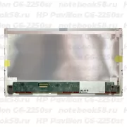 Матрица для ноутбука HP Pavilion G6-2250sr (1366x768 HD) TN, 40pin, Матовая