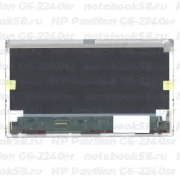 Матрица для ноутбука HP Pavilion G6-2240sr (1366x768 HD) TN, 40pin, Матовая