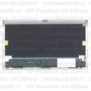 Матрица для ноутбука HP Pavilion G6-2254sr (1366x768 HD) TN, 40pin, Матовая