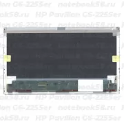 Матрица для ноутбука HP Pavilion G6-2255er (1366x768 HD) TN, 40pin, Матовая