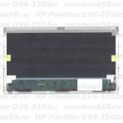 Матрица для ноутбука HP Pavilion DV6-3302er (1366x768 HD) TN, 40pin, Матовая