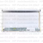 Матрица для ноутбука HP Pavilion G6-2243 (1366x768 HD) TN, 40pin, Матовая