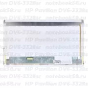 Матрица для ноутбука HP Pavilion DV6-3328sr (1366x768 HD) TN, 40pin, Матовая