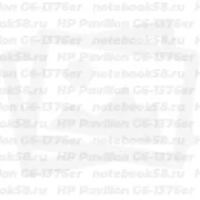 Матрица для ноутбука HP Pavilion G6-1376er (1366x768 HD) TN, 40pin, Матовая