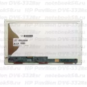 Матрица для ноутбука HP Pavilion DV6-3328sr (1366x768 HD) TN, 40pin, Матовая